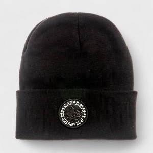Canada Weather Gear Women's Winter Beanie - Stylish Knit Hat with Logo Patch & Warmth Indicator - 1 of 4