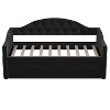 ModernLuxe Twin Size Daybed, Platform Bed Frame with Twin Trundle Bed, Upholstered Sofa Bed with Charging Ports - 4 of 4