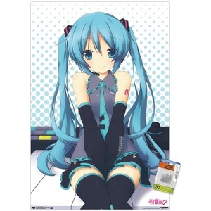 Trends International Hatsune Miku - Keys Unframed Wall Poster Prints - 1 of 4