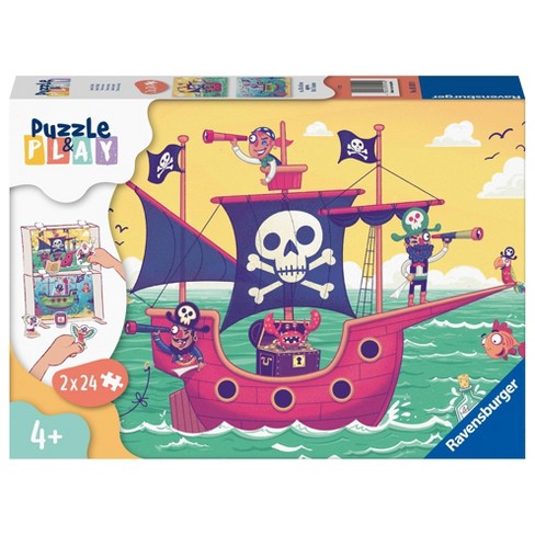 Pirates Jigsaw Puzzle - Education Adventure Learning Children