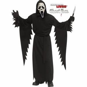 Kids Scream IV Ghost Face® Black Robe with Aged Mask Costume : Target