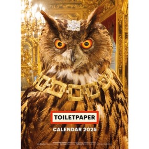 Toilet Paper Calendar 2025 - by  Maurizio Cattelan & Pierpaolo Ferrari (Spiral Bound) - 1 of 1
