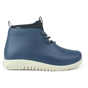 Ccilu Panto Pola Women High Top Ankle Boots Lace-up Rainboots - 1 of 1