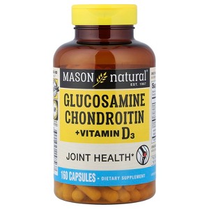 Mason Natural Glucosamine Chondroitin + Vitamin D3, 160 Capsules - 1 of 4