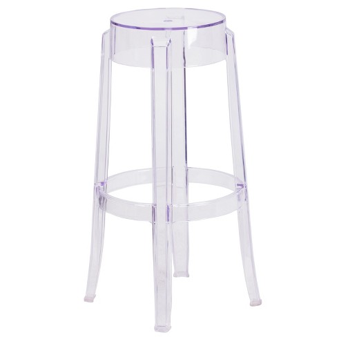 Flash Furniture 29.75 High Transparent Barstool Target