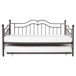 Milan Queen Daybed And Full Trundle Set Bronze - Room & Joy : Target