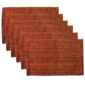 Two Tone Cotton Woven 13x19 Placemat Sets by Sweet Home Collection® - 1 of 4