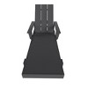 WestinTrends Ashore Modern Reclining Chaise Lounge With Arms & Wheels - 3 of 4