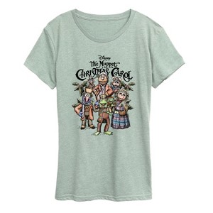 Women's - The Muppets - Muppets Carol Collage Short Sleeve Graphic T-Shirt - 1 of 3