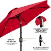Yaheetech 7.5 FT Patio Umbrella Market Umbrella for Garden, Backyard, Pool, Beach - 4 of 4