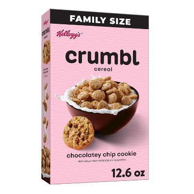 Kellogg's Crumbl Cookies Cereal - 12.6oz : Target