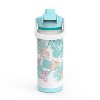 Zak Designs Antimicrobial 20oz Stainless Steel Double Wall Vacuum Beacon Bottle - 2 of 4