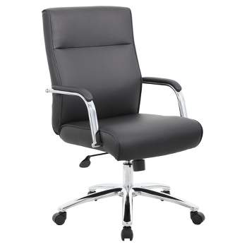 Modern Executive Conference Chair Black - Boss Office Products