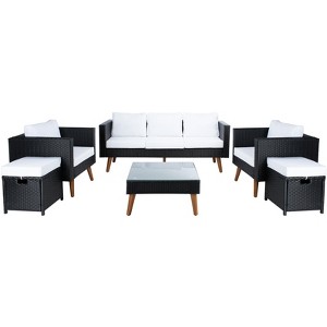 Presla 6 Pc Living Set - Indoor/Outdoor - PAT7715 - Safavieh - 1 of 4