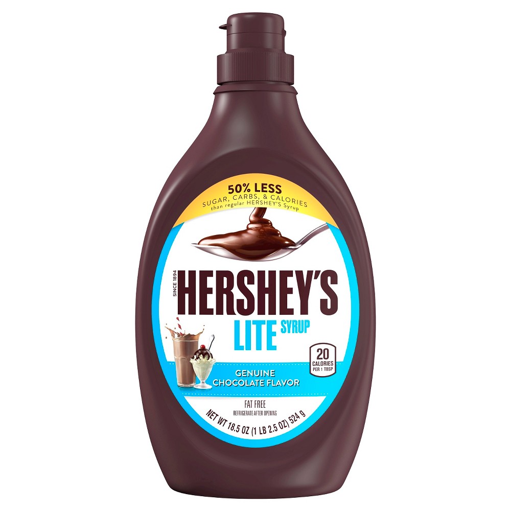 UPC 034000003167 product image for Hershey's Lite Chocolate Syrup - 18.5oz | upcitemdb.com