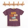 The Juniper Shop SmileyWorld Have The Day You Deserve Groovy Youth Short Sleeve Tee - 2 of 4