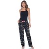 Ashford & Brooks Women's Plush Mink Fleece Pajama Sleep Pants - 2 of 4