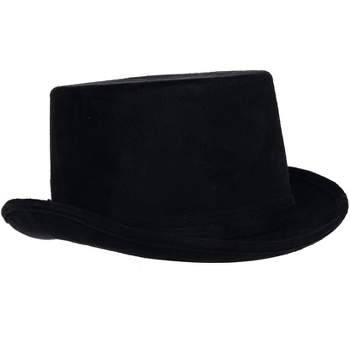 Underwraps Black Top Hat Adult Costume Accessory : Target