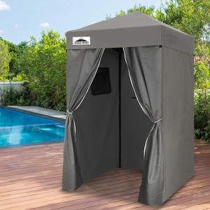 EAGLE PEAK 4x4 Pop Up Canopy, Flex Ultra Compact Portable Privacy Changing Room Photoshoots - 1 of 4