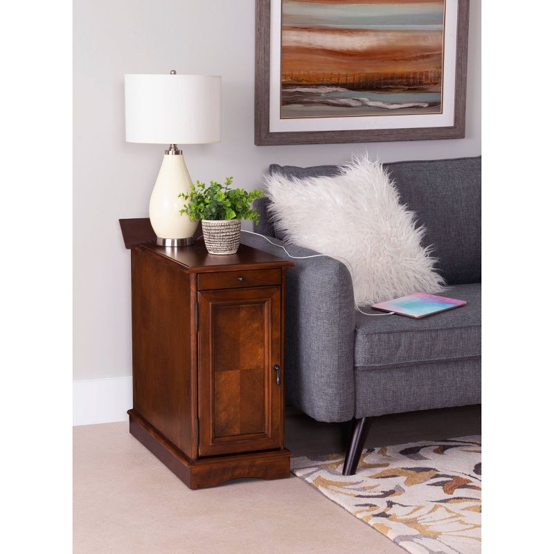 Felix Accent Table with USB Charging Station - Powell Company, 3 of 22
