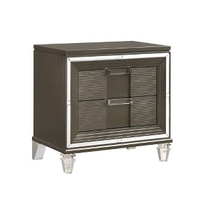 2 Drawer Charlotte Nightstand with USB Copper - Picket House Furnishings