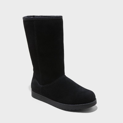 Women's Sarah Suede Shearling Winter Boots - Universal Thread™