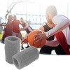 Unique Bargains Wrist Sweat bands Wristbands for Sport Wrist Wraps Absorbing Cotton Terry Cloth 3.15"x3.94" 1 Pair - 2 of 4