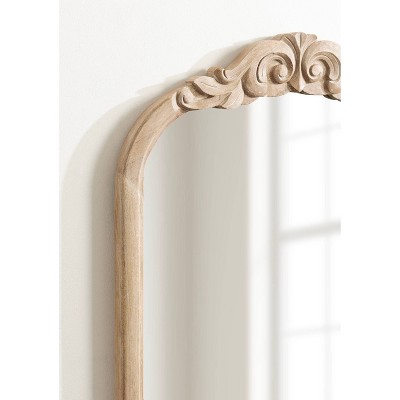 Arendahl Natural Wood 24"x36" Arch Vanity Mirror