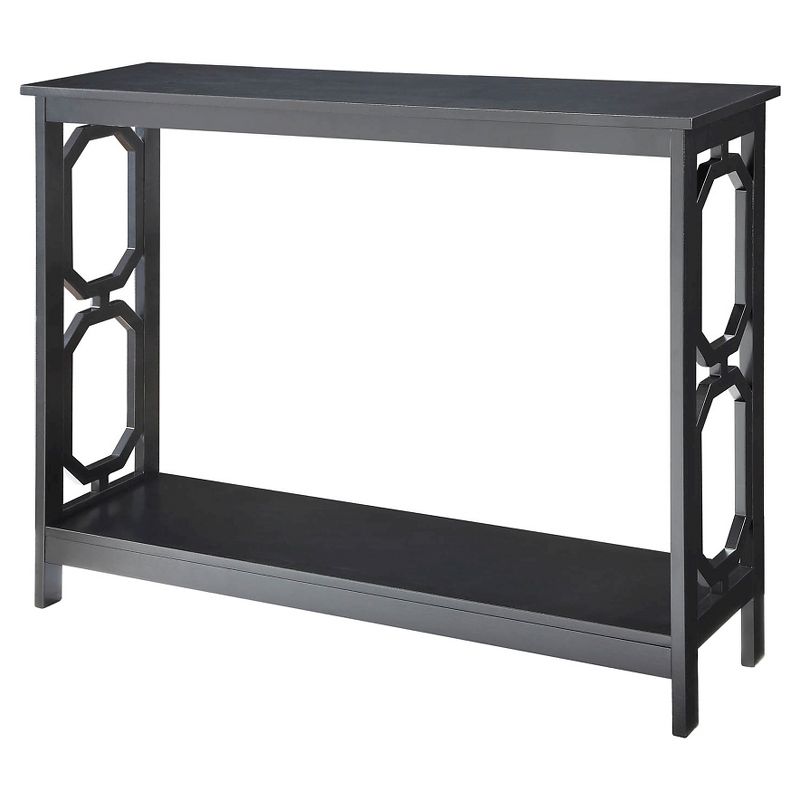 Omega Console Table with Shelf - Breighton Home, 1 of 7