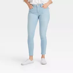 Women's Mid-Rise Skinny Jeans - Universal Thread™ Light Denim 00