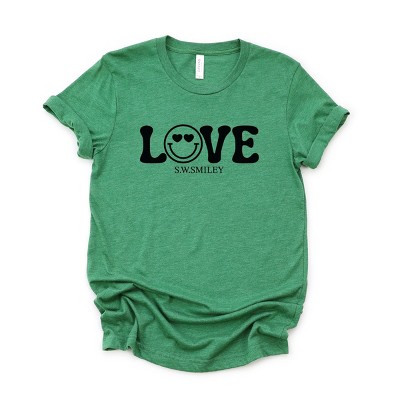 Simply Sage Market S.W.Smiley Love Smile Short Sleeve Tee
