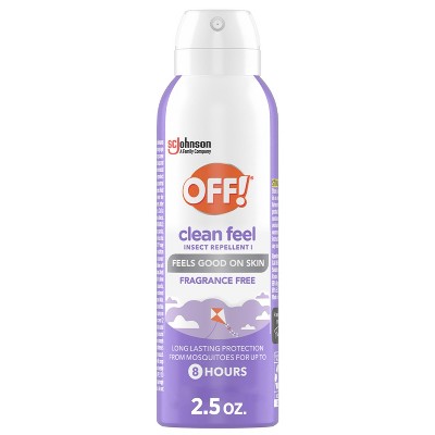 OFF! Clean Feel Personal Picaridin Bug Spray - 2.5oz