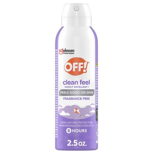 OFF! Clean Feel Personal Picaridin Bug Spray - 2.5oz - 1 of 4