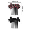 Unique Bargains Women's Convenient Hair Insert Comb 1 Pc - 2 of 3