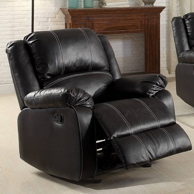 Black swivel recliner online chair