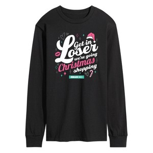 Men's - Mean Girls - Get In Loser Christmas Shopping Long Sleeve Graphic T-Shirt - 1 of 4