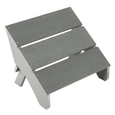 Italica Outdoor Modern Folding Ottoman - highwood




