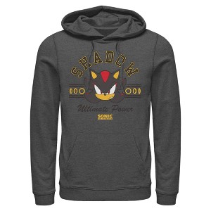 Mens Sonic the Hedgehog Shadow Ultimate Power Lightweight Hoodie - 1 of 4