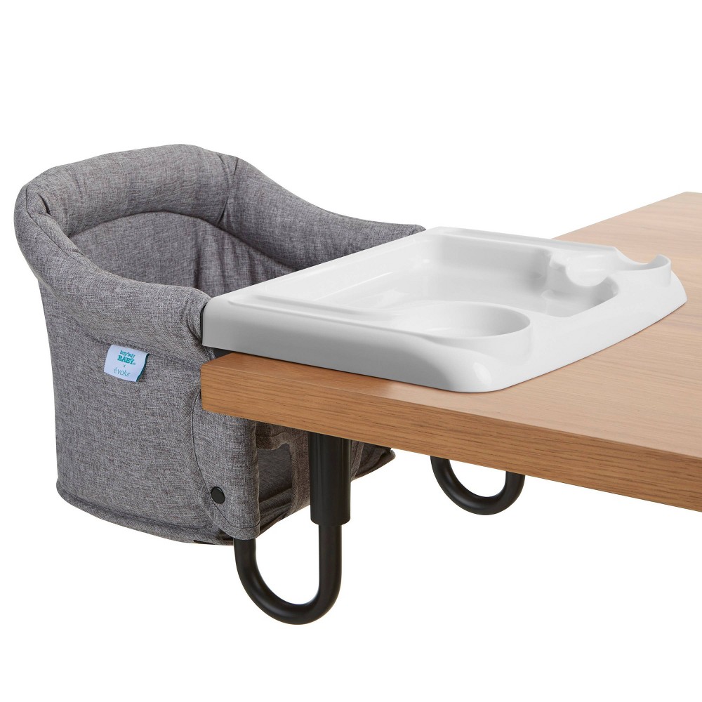 Photos - Car Seat Evolur Clamp On Comfort Table Hook-On High Chair - Gray