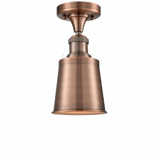 Addison - 1 Light Semi-Flush Mount In Traditional Style-9 Inches Tall and 5.25 Inches Wide - 1 of 1