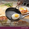 Anolon 6.25" Hard-Anodized Nonstick Mini Skillet Frying Pan Dark Gray - 2 of 4