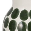 Sagebrook Home 10" Ceramic Vase - Contemporary Abstract Polka Dot Flower Vase Decorative Table Accent - 4 of 4