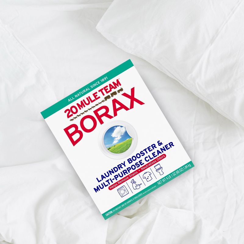 Mule Team Borax All Natural Detergent Booster &#38; Multi-Purpose Household Cleaner - 65oz, 6 of 12