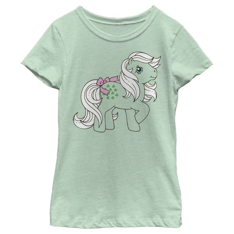 Girl's My Little Pony Minty Cutie Mark T-Shirt, 1 of 5
