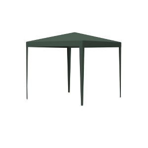 Gulches 10'x10' Heavy Duty Outdoor Party Tent Gazebo with 4 Removable Walls, Perfect for Weddings and Events, Green - 1 of 4