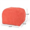 OUTSUPPLY Bean Bag Seats, Plush Microfiber Square Ottoman, Stylish Accent Seat - 3 of 4