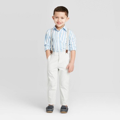 boys jeans with suspenders