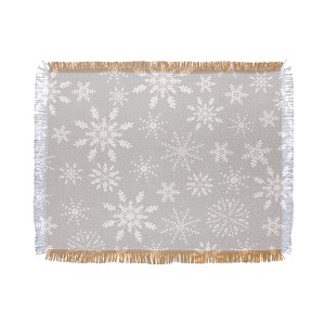Iveta Abolina Lapland II 56"x46" Woven Throw Blanket - Deny Designs - 1 of 4