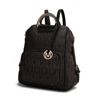 MKF Collection Cora Milan M Signature Trendy Travel Backpack by Mia K