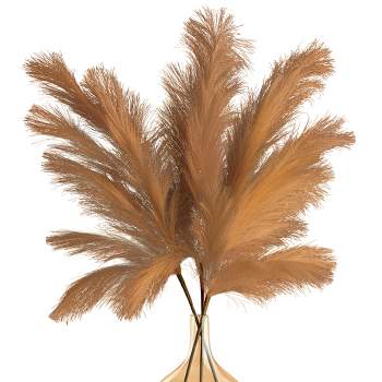 Collections Etc Faux Reed Grass Bushes Set 3